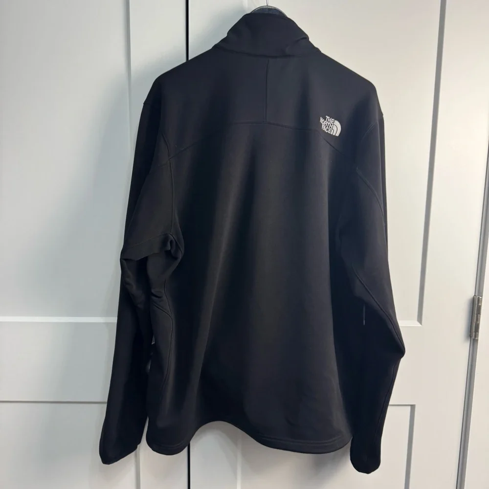 THE NORTH FACE Men's Apex Bionic Jacket Black Size XL Softshell Coat Zip Up